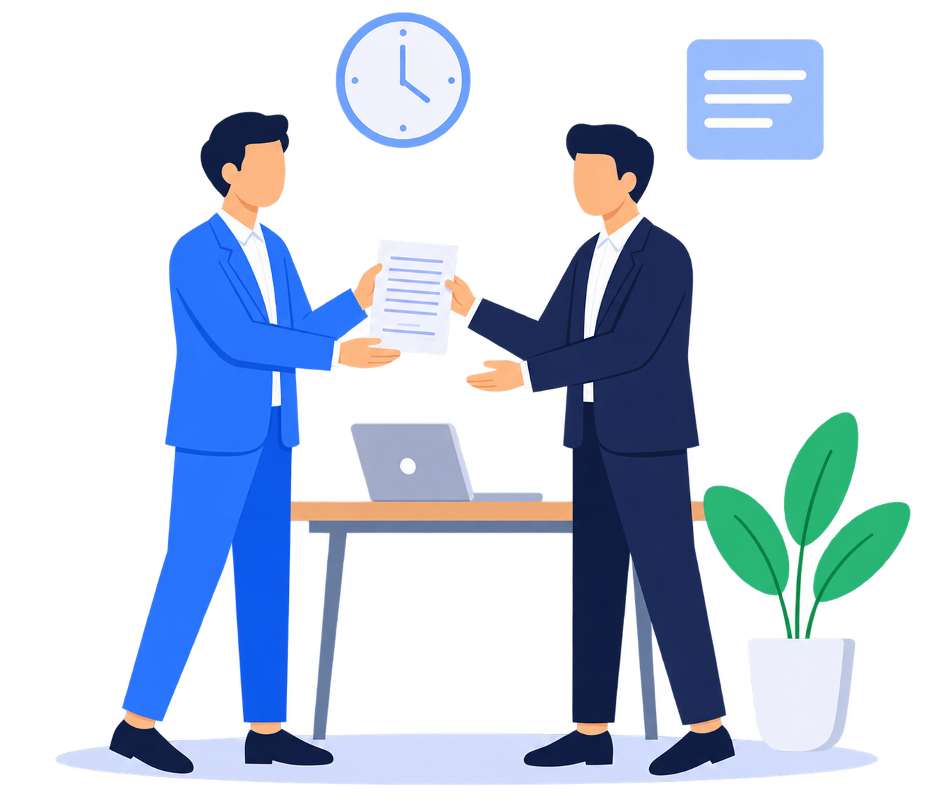 TOP企業と直接商談できる